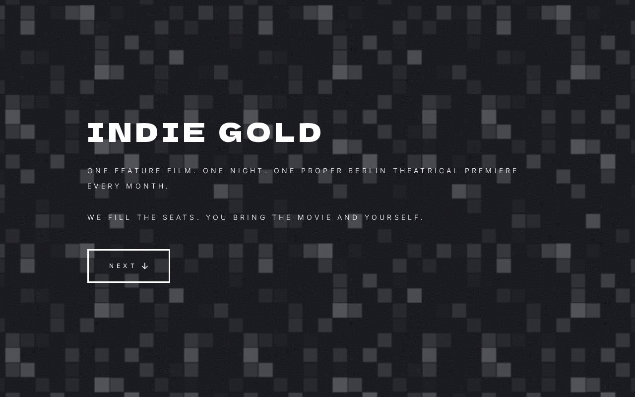 Indie Gold – Monthly Berlin Cinema Premieres for Indie Features